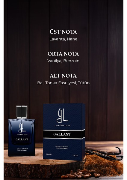 Gallant Extrait De Parfum Erkek Parfüm 50 ml