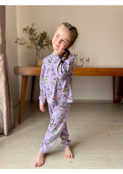 Bluey Kız Pijama Takımı