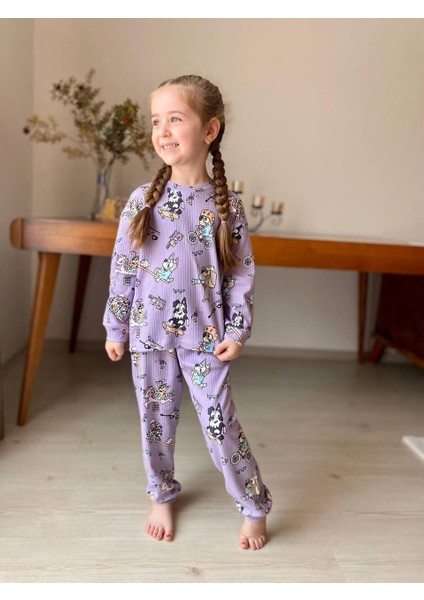 Bluey Kız Pijama Takımı