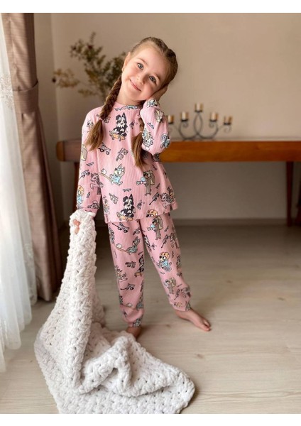 Bluey Kız Pijama Takımı