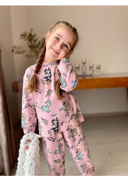 Bluey Kız Pijama Takımı