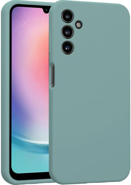 Samsung Galaxy A24 Kılıf Lansman Premium Silinebilir Silikon