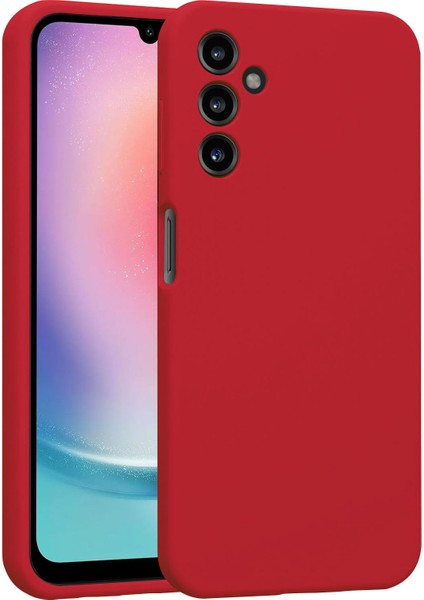 Samsung Galaxy A24 Kılıf Lansman Premium Silinebilir Silikon
