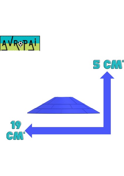 Antrenman Çanağı Koni Antrenman Konisi Antrenman Şapkası Eğitim Konisi Spor Çanağı 1 Adet modelleri