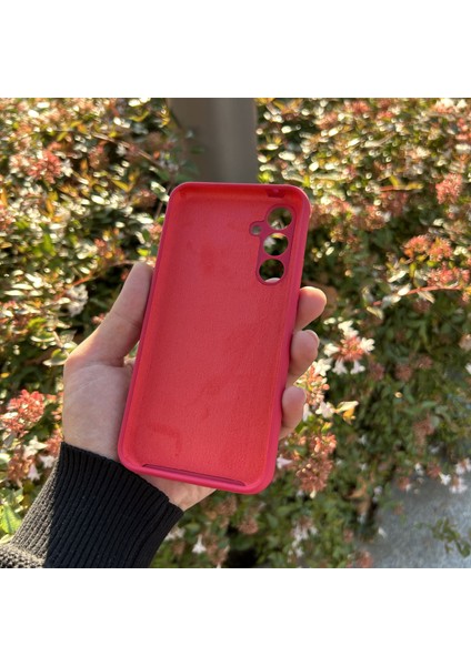 Samsung Galaxy A34 Kılıf Lansman Premium Silinebilir Silikon