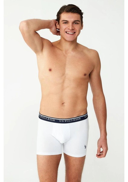 80481 Erkek Beyaz Pamuklu Tekli Boxer fiyatları
