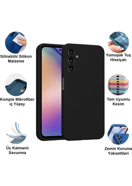 Samsung Galaxy A54 Kılıf Lansman Premium Silinebilir Silikon fiyatları