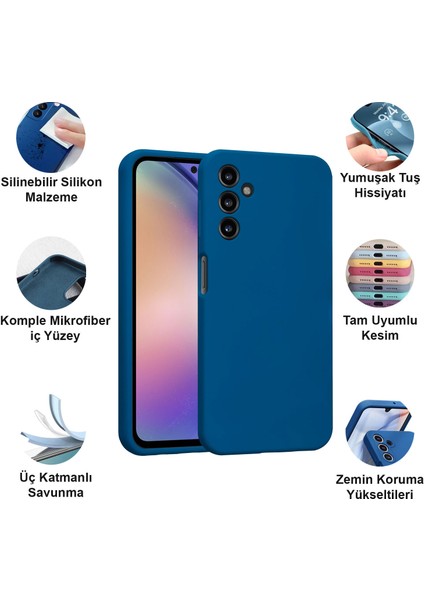 Samsung Galaxy A54 Kılıf Lansman Premium Silinebilir Silikon fiyatları