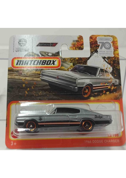 Matc.. 70 Years 1:64 1966 Dodge Charger (Küçük Boy Metal) fırsatları