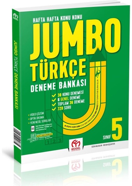 5. Sınıf Jumbo Türkçe Deneme Bankası