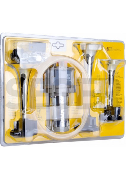 Seger Kompresörlü Korna 24V, Kırmızı Renkli Plastik Borulu Melodili modelleri