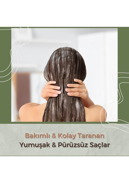 Parabensiz Doğal Yağlar ile Zengin İçerikli Yoğun Onarıcı Saç Kremi-350 ml fırsatları