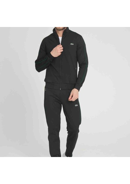 Basıc Siyah  Slim Fit DAR KALIP Eşofman Takımı