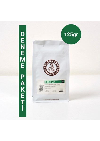 Brezilya Santos Filtre Kahve 125GR