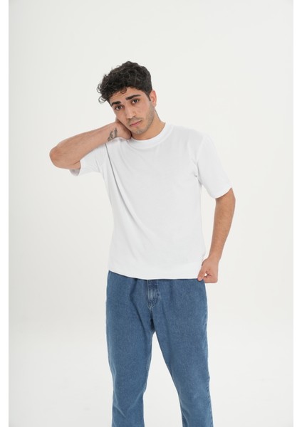 Unisex Düz Beyaz Tişört fiyatları