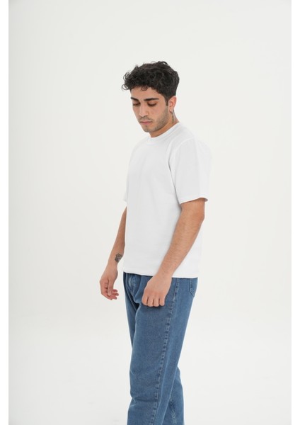 Unisex Düz Beyaz Tişört modelleri