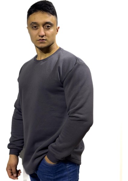 / 3 Iplik Kumaş (Içi Polarlı) Sweatshirt Erkek/kadın