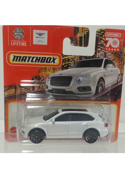 Match.. 70 Years 1:64 18 Bentlet Bentayga ( Küçük Boy Metal Araba
