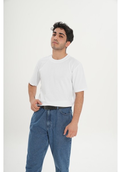 Unisex Düz Beyaz Tişört fırsatları