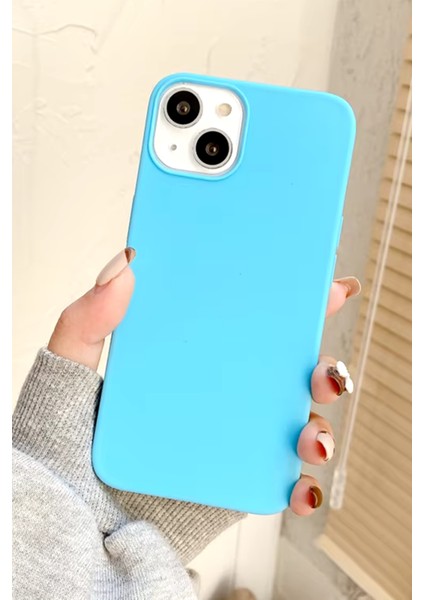Apple iPhone 15 Uyumlu Lansman Silikon Kılıf