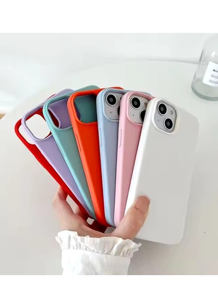 Apple iPhone 15 Uyumlu Lansman Silikon Kılıf