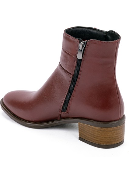 Kadın Deri Tokalı Alçak Topuklu Günlük Bot fırsatları