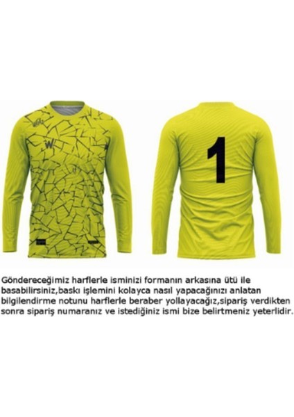 Kaleci Forma,eşofman,şort,konç Buffon Model 4 Lü Set(Formaya Isim Baskısı Için Harf Hediyeli)