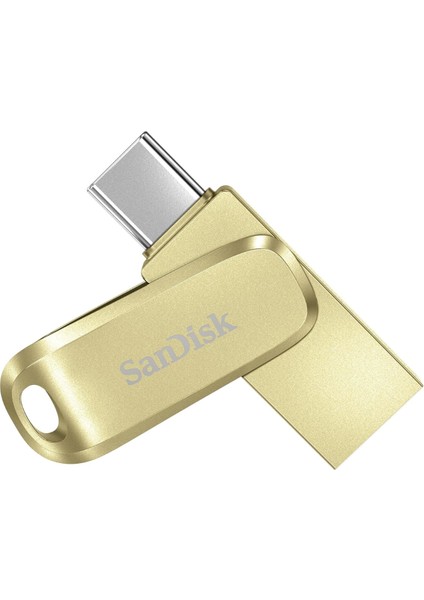 Ultra Dual Drive Luxe 128GB Type-C USB 3.2 Flash Bellek Gold SDDDC4-128G-G46GD