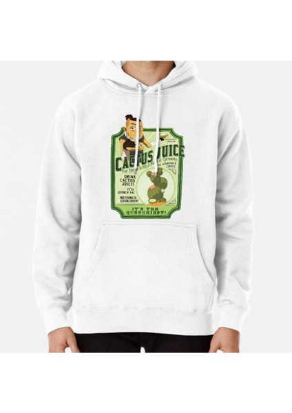 Drink Cactus Juice Baskılı Sweatshirt