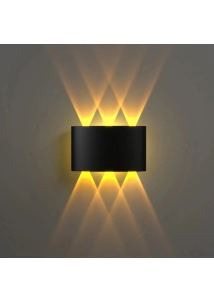 Günışığı Hüzmeli LED Aplik 220 V Haiti Su Geçirmez 10W 3200K Iç Dış Mekan Bahçe Aydınlatma