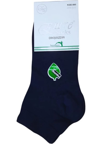 6 Çift Bambu Kısa Spor Dikişsiz Burunlu Lacivert Erkek Patik Çorap fiyatları