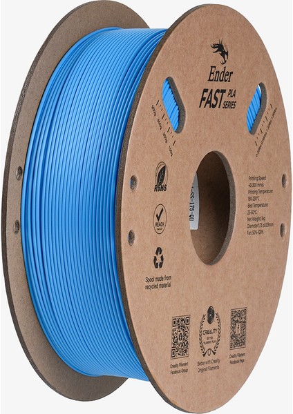 Fast Pla Filament Açık Mavi 1.75MM 1kg Standart