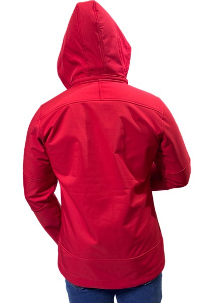 / Soft Shell Kırmızı Mont modelleri
