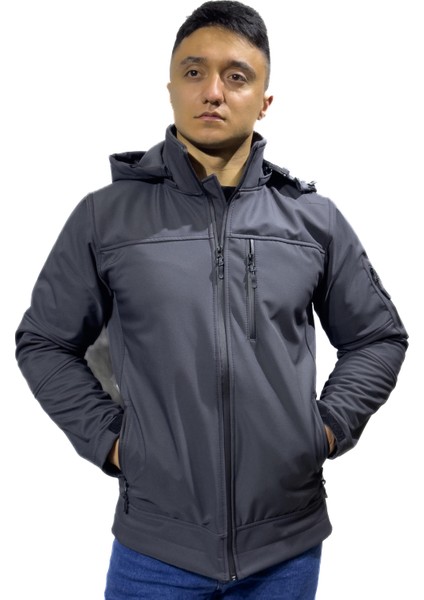 / Soft Shell Antrasit Mont