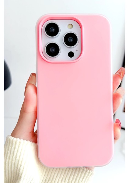 Apple iPhone 15 Pro Max Uyumlu Lansman Silikon Kılıf
