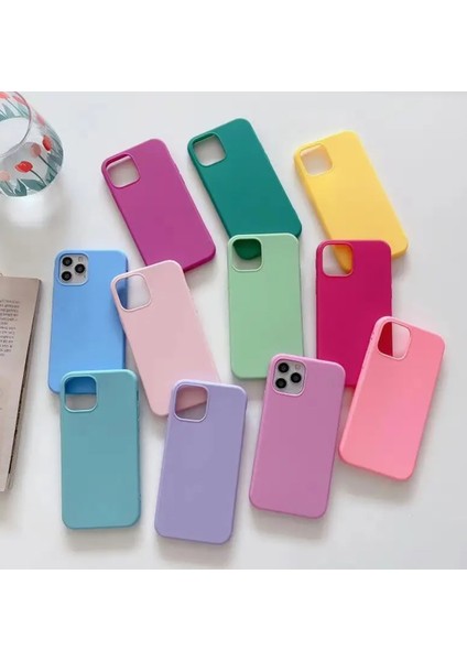 Apple iPhone 15 Pro Max Uyumlu Lansman Silikon Kılıf