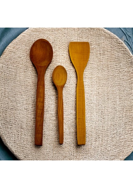Ahşap Mutfak Servis Setleri (3'lü Set 23,27CM Kaşık ve Spatula) ve (4'lü Set 20,23,27CM Kaşık ve Spatula) fırsatları