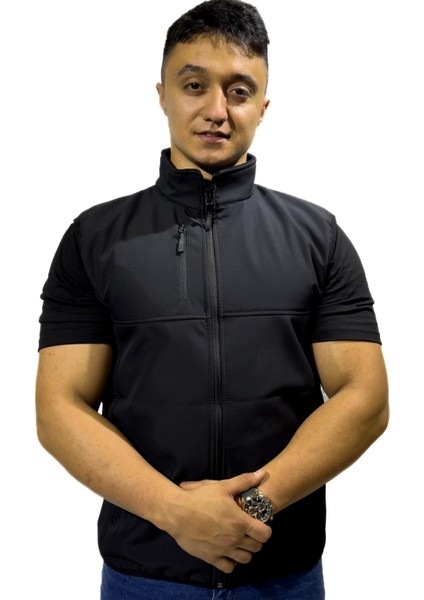 / Soft Shell Siyah Yelek modelleri