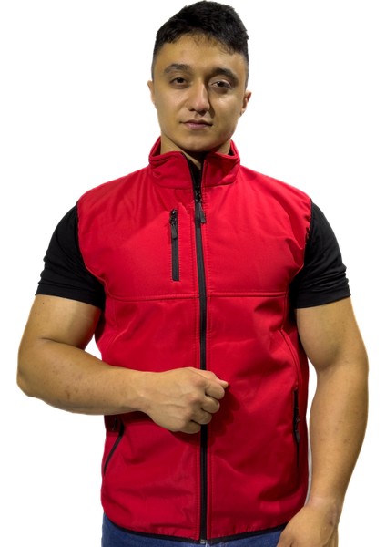 / Soft Shell Kırmızı Yelek