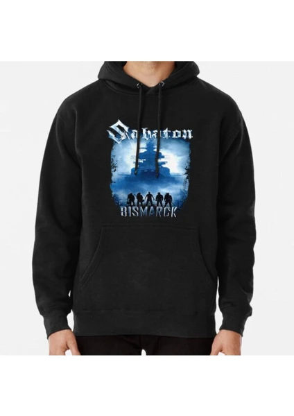 Zoka Wear Sabaton Bismarck Baskılı Kapşonlu Sweatshirt