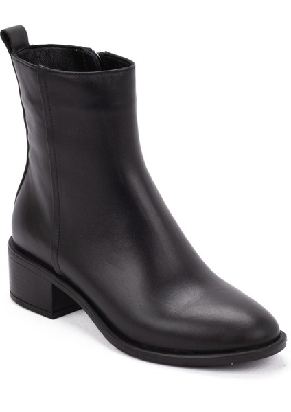 Kadın Deri Alçak Topuklu Fermuarlı Günlük Bot indirimleri