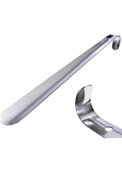 Çelik Krom Kaplama Ayakkabı Çekeceği Kerata 70 cm Renksiz