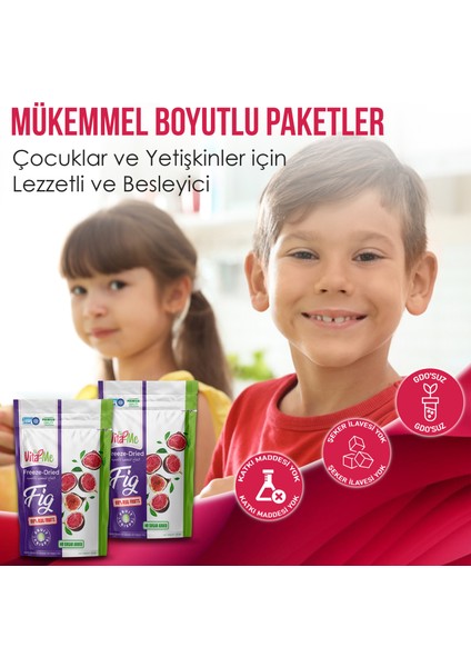 Freeze Dried Fig 25 Gram - Dondurularak Kurutulmuş Çıtır Incir Atıştırmalık 2 Adet modelleri