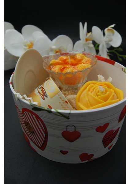 Yılbaşına Özel Sonbahar Renkleriye Hazırlanmış Soya Wax Mum