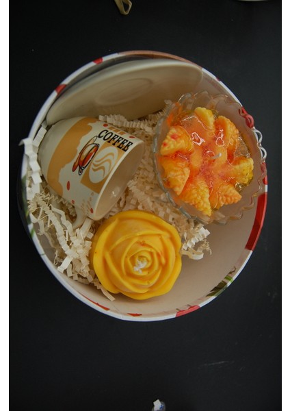 Yılbaşına Özel Sonbahar Renkleriye Hazırlanmış Soya Wax Mum fiyatları