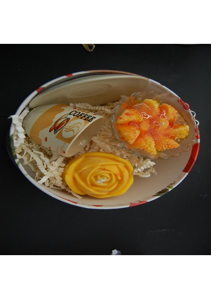 Yılbaşına Özel Sonbahar Renkleriye Hazırlanmış Soya Wax Mum modelleri