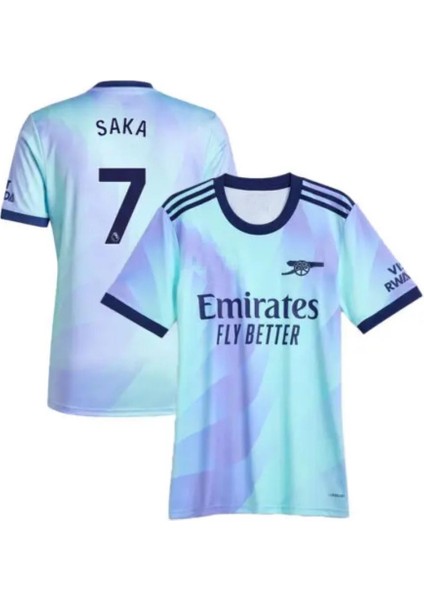 Arsenal 2024/25 Yeni Sezon Bukayo Saka Alternatif Forması (Thırd Shirt)