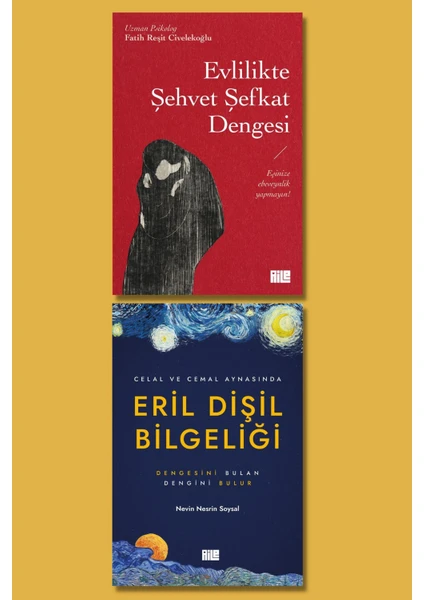 Evlilikte Şehvet Şefkat Dengesi - Eril Dişil Bilgeliği 2 Kitap