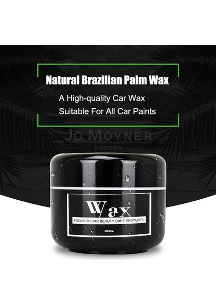 Premium Carnauba Wax 260 gr Pad Hediyeli