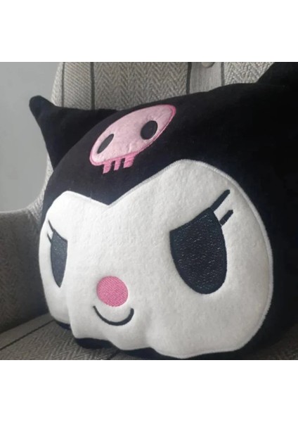Kuromi Kawaii My Melody Cinnamoroll Hello Kitty Peluş Yastık Anime Hediye Tarz Çocuk ve Genç Için